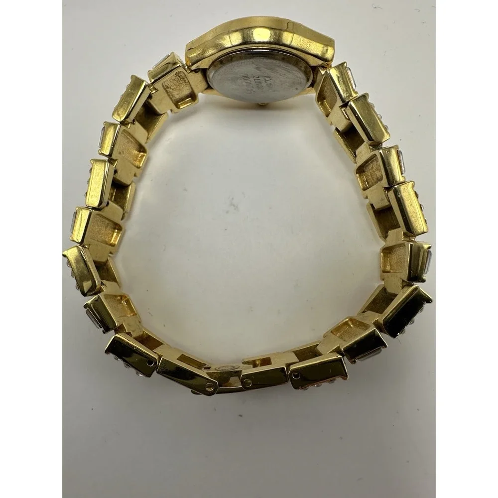 Xanadu Ladies Watch White Crystals New Battery 24MM 7.25